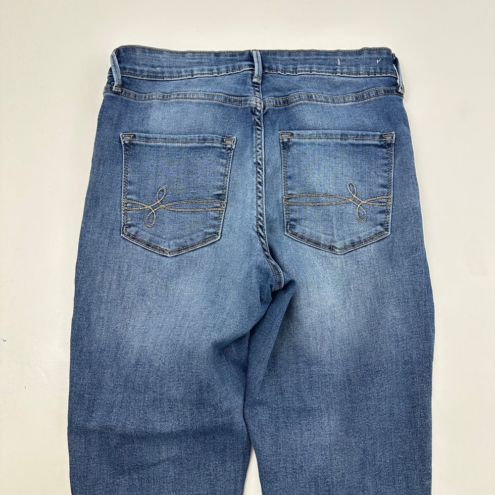 Denizen Levi's High Rise Ankle Skinny Jeans Womens 6 Medium Wash Stretch - Picture 6 of 6